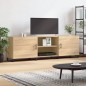 vidaXL Mueble para TV madera de ingeniería roble Sonoma 150x30x50 cm