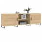 vidaXL Mueble para TV madera de ingeniería roble Sonoma 150x30x50 cm