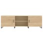 vidaXL Mueble para TV madera de ingeniería roble Sonoma 150x30x50 cm