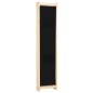 vidaXL Biombo divisor 3 paneles de tela negro 120x170x4 cm