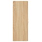 vidaXL Armario de pared roble Sonoma 34,5x34x90 cm vidaXL Armario de pared roble Sonoma 34,5x34x90 cm