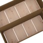 vidaXL Jardinera de madera de pino maciza marrón miel 110x84x75 cm vidaXL Jardinera de madera de pino maciza marrón miel 110x84x75 cm