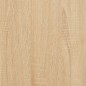 vidaXL Escritorio madera de ingeniería roble Sonoma 140x50x75 cm vidaXL Escritorio madera de ingeniería roble Sonoma 140x50x75 cm