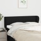 vidaXL Cabecero de tela negro 147x23x78/88 cm vidaXL Cabecero de tela negro 147x23x78/88 cm