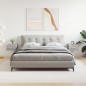 vidaXL Mesitas de noche de pared 2 uds color gris Sonoma 35x35x20 cm