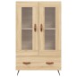 vidaXL Aparador alto madera de ingeniería roble Sonoma 69,5x31x115 cm vidaXL Aparador alto madera de ingeniería roble Sonoma 69,5x31x115 cm