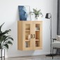 vidaXL Armario de pared roble Sonoma 69,5x34x90 cm vidaXL Armario de pared roble Sonoma 69,5x34x90 cm