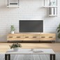 vidaXL Mueble de TV madera de ingeniería roble Sonoma 150x36x30 cm vidaXL Mueble de TV madera de ingeniería roble Sonoma 150x36x30 cm