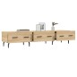 vidaXL Mueble de TV madera de ingeniería roble Sonoma 150x36x30 cm vidaXL Mueble de TV madera de ingeniería roble Sonoma 150x36x30 cm