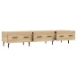 vidaXL Mueble de TV madera de ingeniería roble Sonoma 150x36x30 cm vidaXL Mueble de TV madera de ingeniería roble Sonoma 150x36x30 cm