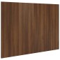 vidaXL Cabecero de cama madera contrachapada roble marrón 120x1,5x80cm vidaXL Cabecero de cama madera contrachapada roble marrón 120x1,5x80cm