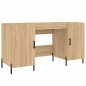 vidaXL Escritorio madera de ingeniería roble Sonoma 140x50x75 cm vidaXL Escritorio madera de ingeniería roble Sonoma 140x50x75 cm