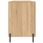 vidaXL Escritorio madera de ingeniería roble Sonoma 140x50x75 cm vidaXL Escritorio madera de ingeniería roble Sonoma 140x50x75 cm