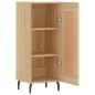 vidaXL Aparador madera contrachapada color roble Sonoma 34,5x34x90 cm vidaXL Aparador madera contrachapada color roble Sonoma 34,5x34x90 cm