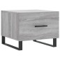 vidaXL Mesas de centro 2 uds madera ingeniería gris Sonoma 50x50x40 cm vidaXL Mesas de centro 2 uds madera ingeniería gris Sonoma 50x50x40 cm