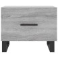 vidaXL Mesas de centro 2 uds madera ingeniería gris Sonoma 50x50x40 cm vidaXL Mesas de centro 2 uds madera ingeniería gris Sonoma 50x50x40 cm
