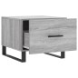 vidaXL Mesas de centro 2 uds madera ingeniería gris Sonoma 50x50x40 cm vidaXL Mesas de centro 2 uds madera ingeniería gris Sonoma 50x50x40 cm