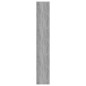 vidaXL Estantería 5 pisos madera contrachapada gris Sonoma 80x30x189cm vidaXL Estantería 5 pisos madera contrachapada gris Sonoma 80x30x189cm