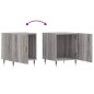 vidaXL Mesitas noche 2 uds madera ingeniería gris Sonoma 40x40x50 cm vidaXL Mesitas noche 2 uds madera ingeniería gris Sonoma 40x40x50 cm