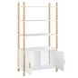 vidaXL Aparador alto madera contrachapada blanco 80x40x153 cm vidaXL Aparador alto madera contrachapada blanco 80x40x153 cm
