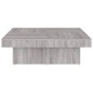 vidaXL Mesa de centro madera contrachapada gris Sonoma 90x90x28 cm vidaXL Mesa de centro madera contrachapada gris Sonoma 90x90x28 cm