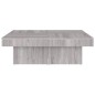 vidaXL Mesa de centro madera contrachapada gris Sonoma 90x90x28 cm vidaXL Mesa de centro madera contrachapada gris Sonoma 90x90x28 cm