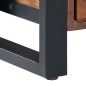 vidaXL Mueble de TV madera maciza de acacia 140x30x45 cm