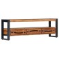 vidaXL Mueble de TV madera maciza de acacia 140x30x45 cm