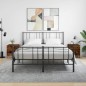 vidaXL Mesita noche 2 uds madera ingeniería roble ahumado 40x35x47,5cm vidaXL Mesita noche 2 uds madera ingeniería roble ahumado 40x35x47,5cm