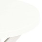 vidaXL Mesa bistro blanca plástico Ø70 cm vidaXL Mesa bistro blanca plástico Ø70 cm