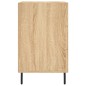 vidaXL Mesita de noche madera de ingeniería roble Sonoma 40x40x66 cm vidaXL Mesita de noche madera de ingeniería roble Sonoma 40x40x66 cm