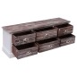 vidaXL Banco de entrada de madera marrón 115x30x40 cm vidaXL Banco de entrada de madera marrón 115x30x40 cm