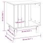 vidaXL Caseta para perros madera maciza de pino blanco 50x40x52 cm