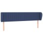 vidaXL Cabecero de tela azul 163x23x78/88 cm vidaXL Cabecero de tela azul 163x23x78/88 cm