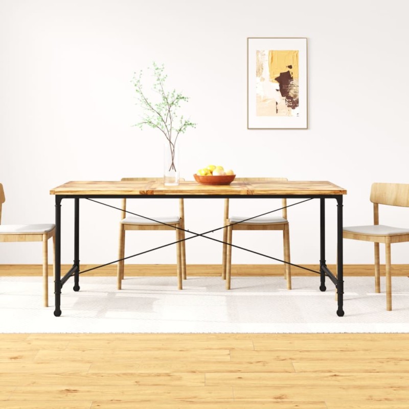 vidaXL Mesa de comedor de madera maciza de mango 180 cm vidaXL Mesa de comedor de madera maciza de mango 180 cm