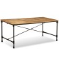 vidaXL Mesa de comedor de madera maciza de mango 180 cm vidaXL Mesa de comedor de madera maciza de mango 180 cm
