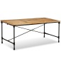 vidaXL Mesa de comedor de madera maciza de mango 180 cm vidaXL Mesa de comedor de madera maciza de mango 180 cm