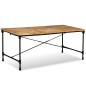 vidaXL Mesa de comedor de madera maciza de mango 180 cm vidaXL Mesa de comedor de madera maciza de mango 180 cm