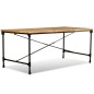 vidaXL Mesa de comedor de madera maciza de mango 180 cm vidaXL Mesa de comedor de madera maciza de mango 180 cm