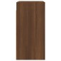 vidaXL Mueble para TV madera contrachapada roble marrón 30,5x30x60 cm