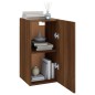 vidaXL Mueble para TV madera contrachapada roble marrón 30,5x30x60 cm