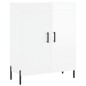 vidaXL Aparador alto madera contrachapada blanco brillo 69,5x34x180 cm vidaXL Aparador alto madera contrachapada blanco brillo 69,5x34x180 cm