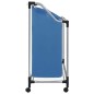 vidaXL Separador de colada con 3 bolsas acero azul vidaXL Separador de colada con 3 bolsas acero azul