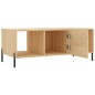 vidaXL Mesa de centro madera contrachapada roble Sonoma 102x50x40 cm vidaXL Mesa de centro madera contrachapada roble Sonoma 102x50x40 cm