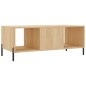 vidaXL Mesa de centro madera contrachapada roble Sonoma 102x50x40 cm vidaXL Mesa de centro madera contrachapada roble Sonoma 102x50x40 cm