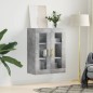 vidaXL Armario de pared gris hormigón 69,5x34x90 cm vidaXL Armario de pared gris hormigón 69,5x34x90 cm