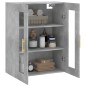 vidaXL Armario de pared gris hormigón 69,5x34x90 cm vidaXL Armario de pared gris hormigón 69,5x34x90 cm