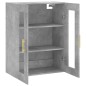 vidaXL Armario de pared gris hormigón 69,5x34x90 cm vidaXL Armario de pared gris hormigón 69,5x34x90 cm