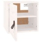 vidaXL Armario de pared de madera maciza de pino blanco 31,5x30x30 cm vidaXL Armario de pared de madera maciza de pino blanco 31,5x30x30 cm