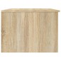 vidaXL Mesa de centro madera contrachapada blanco y roble 102x50x36 cm vidaXL Mesa de centro madera contrachapada blanco y roble 102x50x36 cm